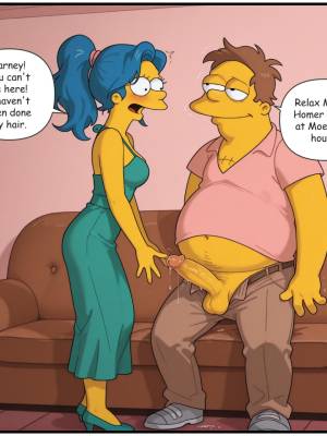 Unexpected Company: Marge x Barney