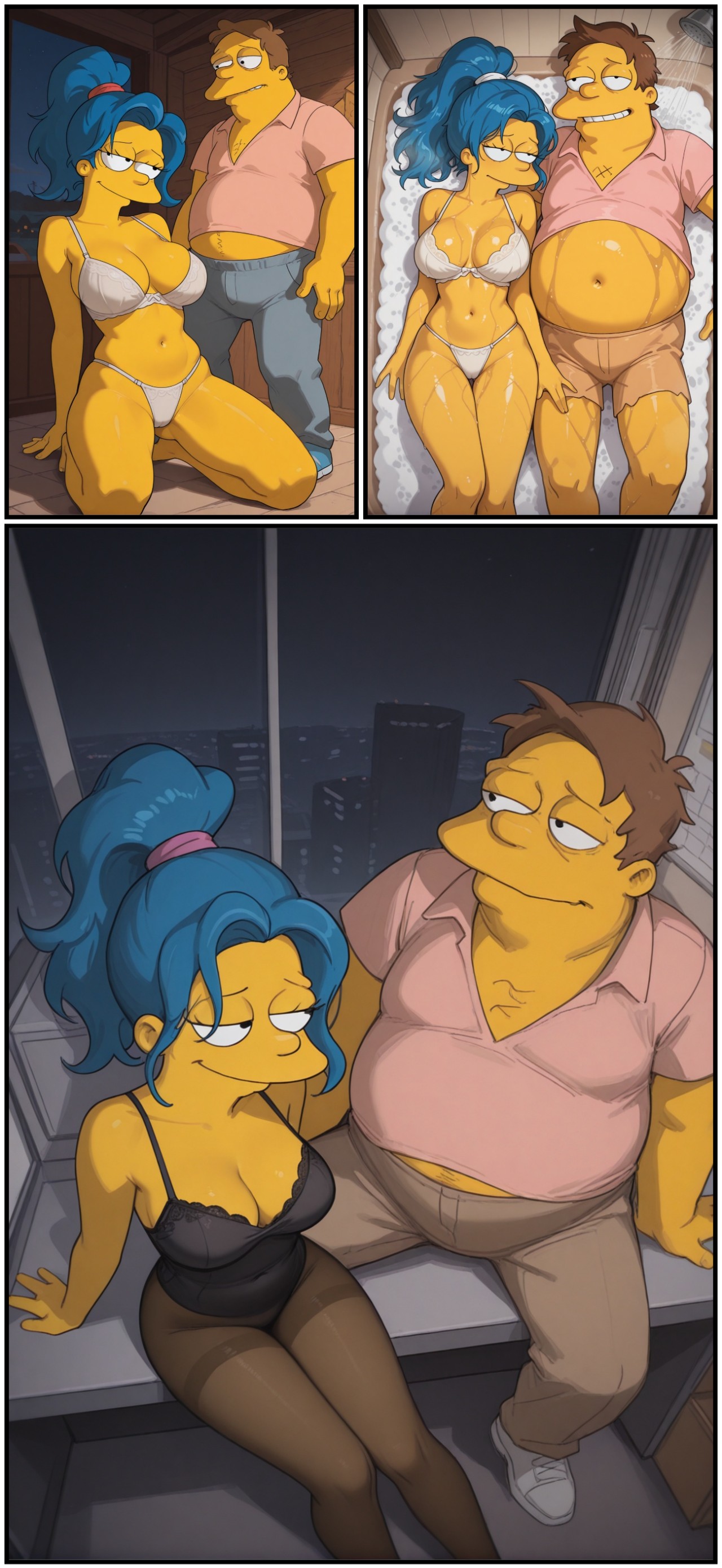 Unexpected Company: Marge x Barney Porn Comics english 31