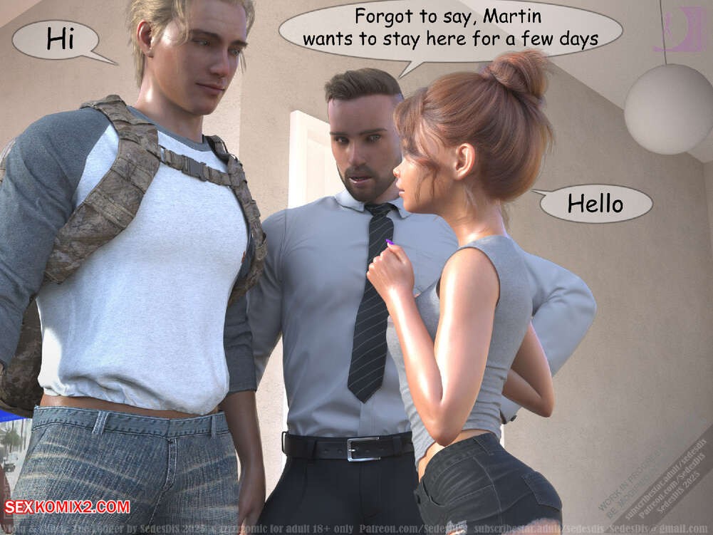 Viola And Chuck: The Lodger Porn Comics english 07