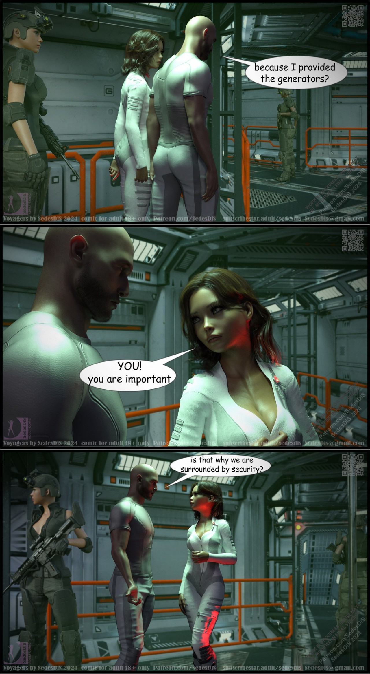 Voyagers By SedesDiS Part 3 Porn Comics english 03