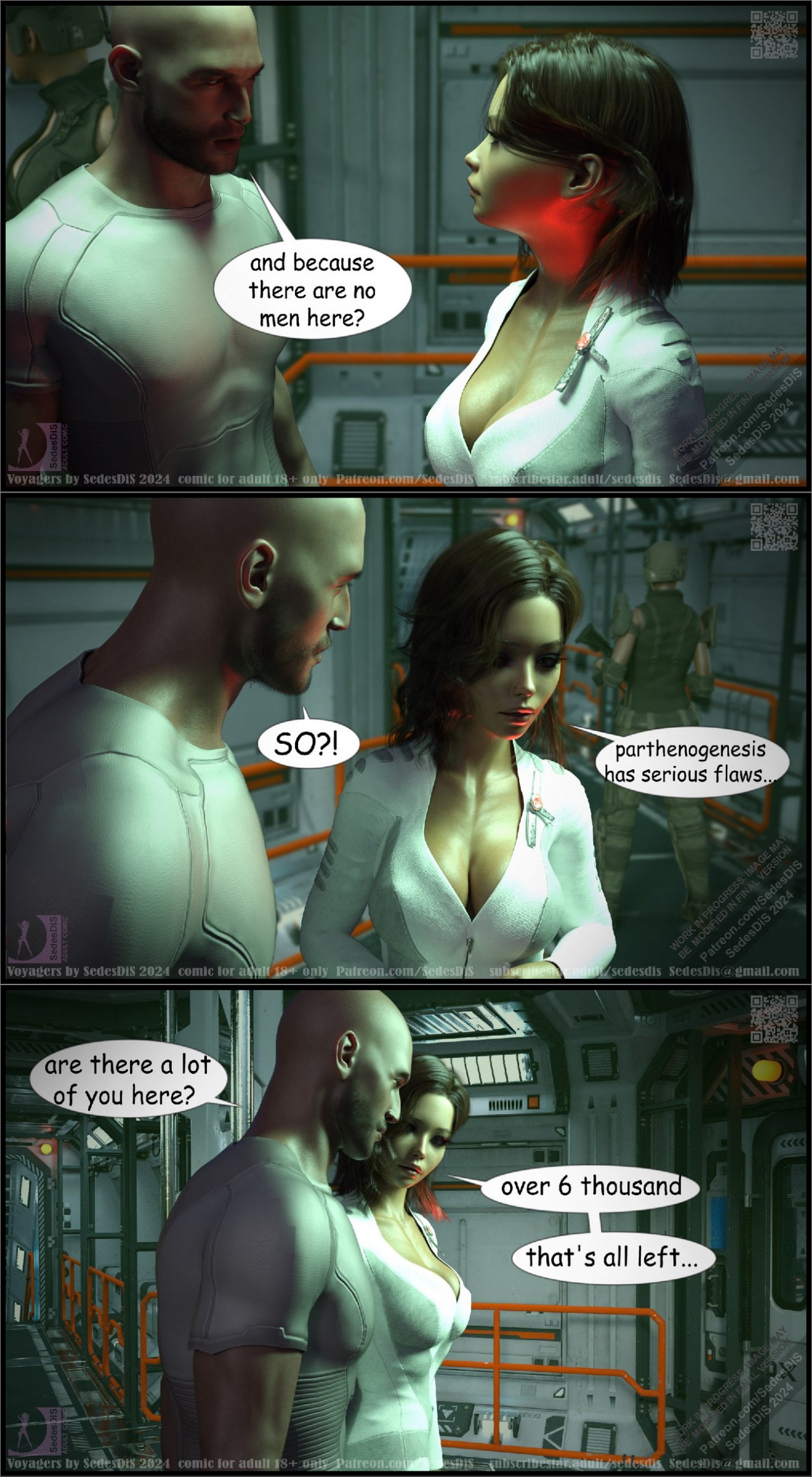 Voyagers By SedesDiS Part 3 Porn Comics english 04