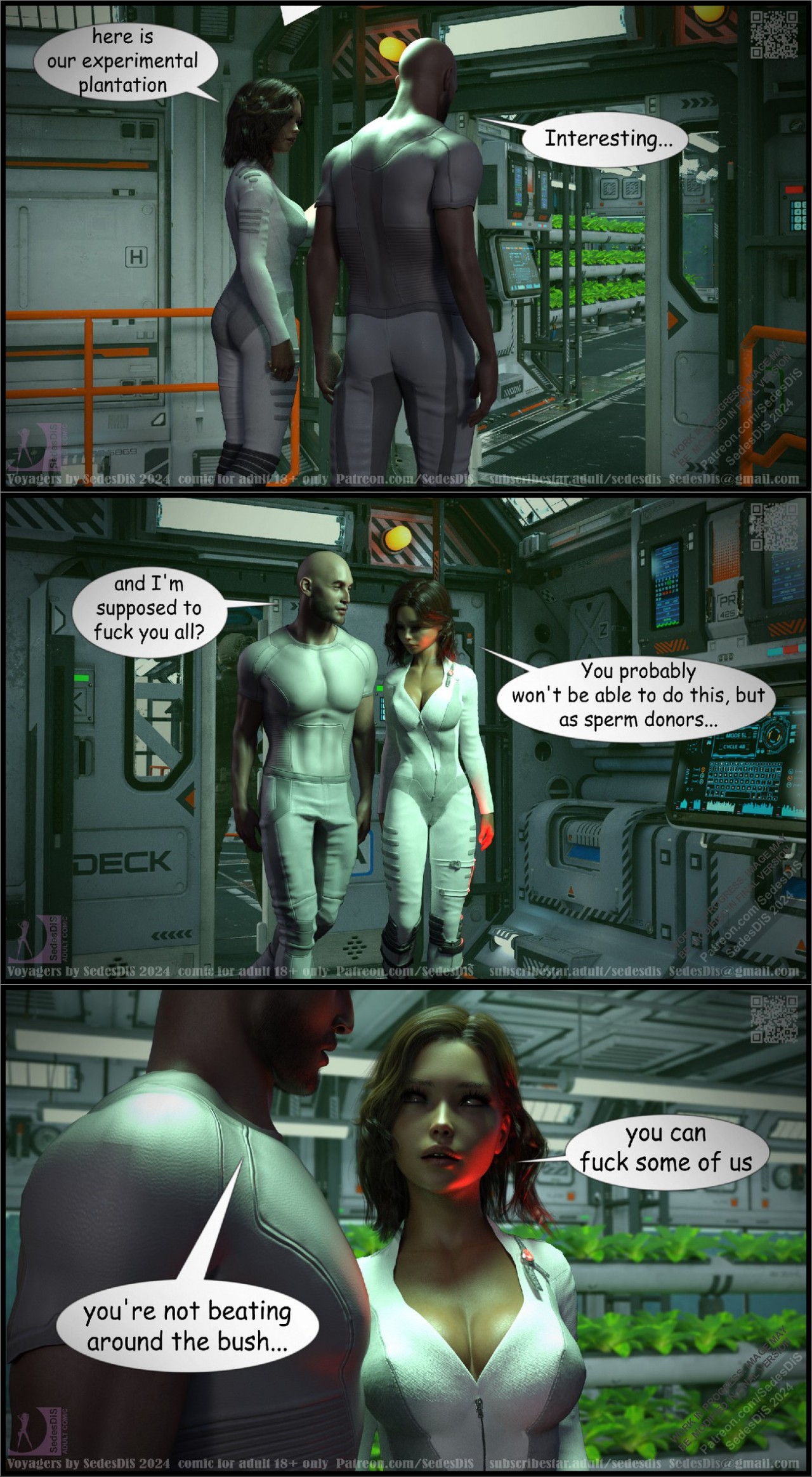 Voyagers By SedesDiS Part 3 Porn Comics english 05