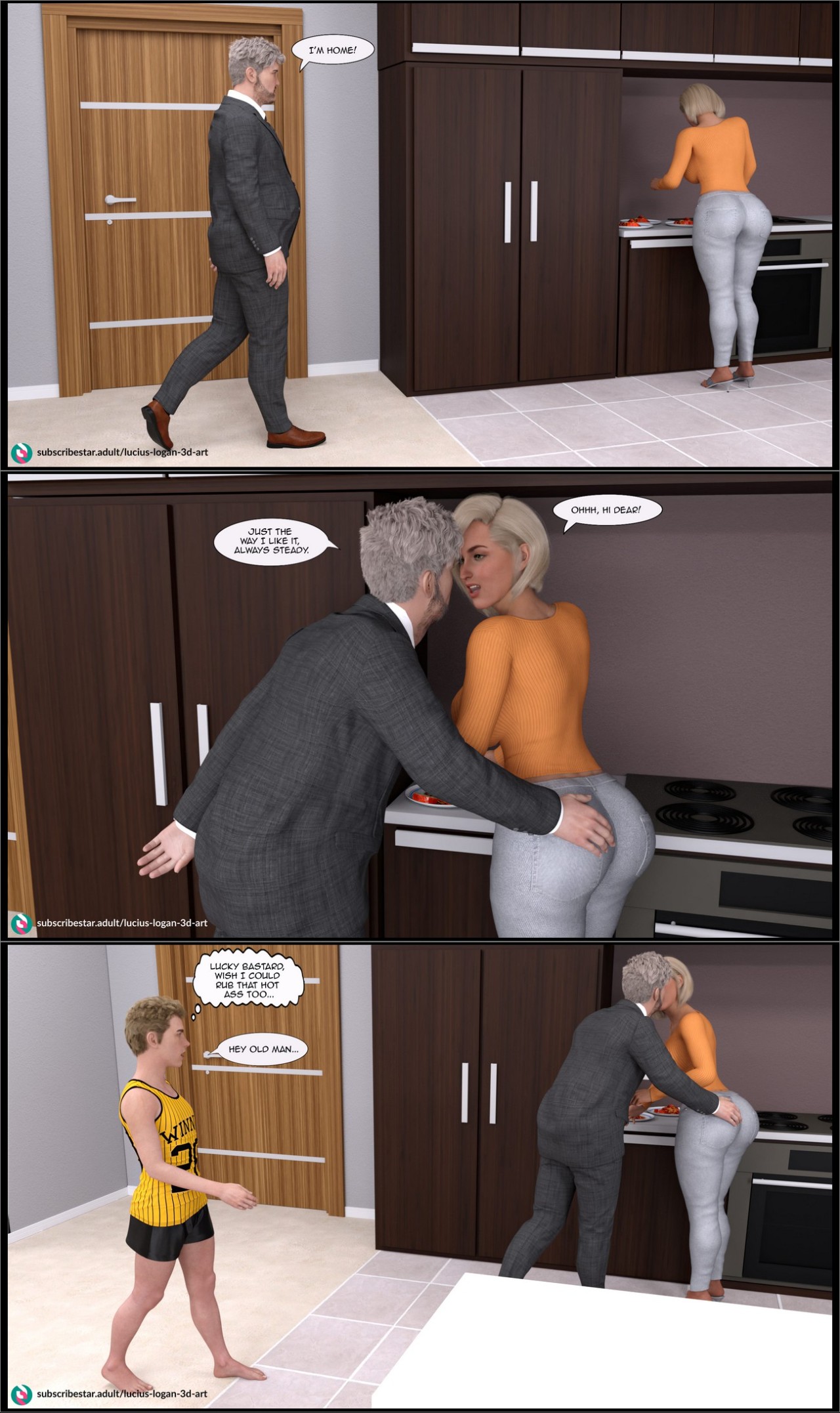 Why Not Me Too? By Lucius Logan Porn Comics english 14