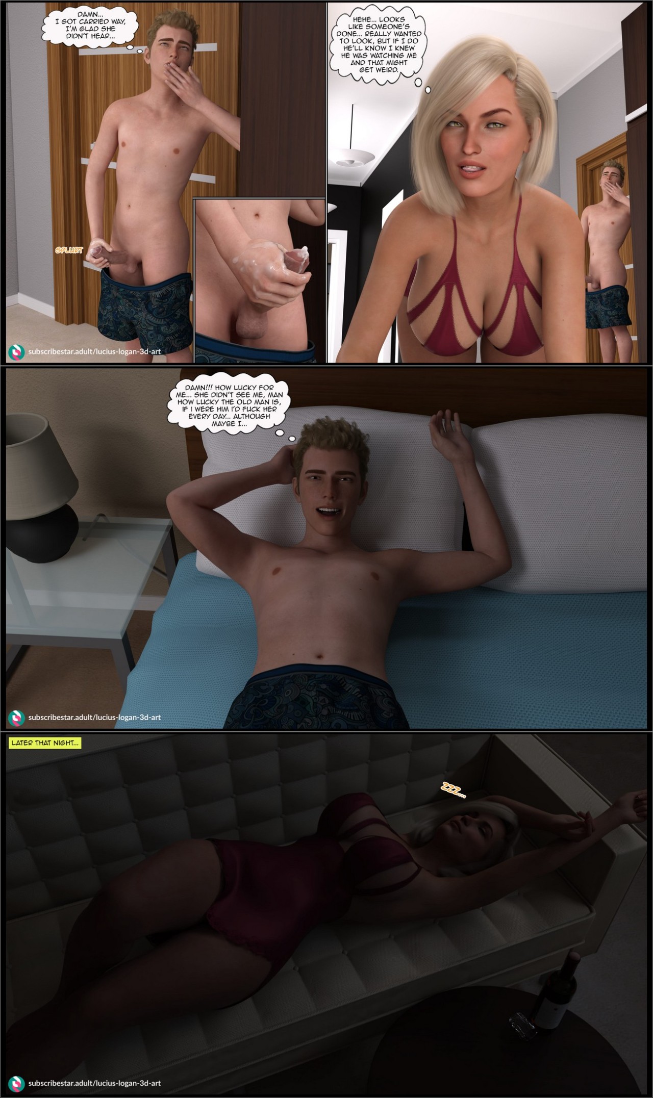 Why Not Me Too? By Lucius Logan Porn Comics english 21