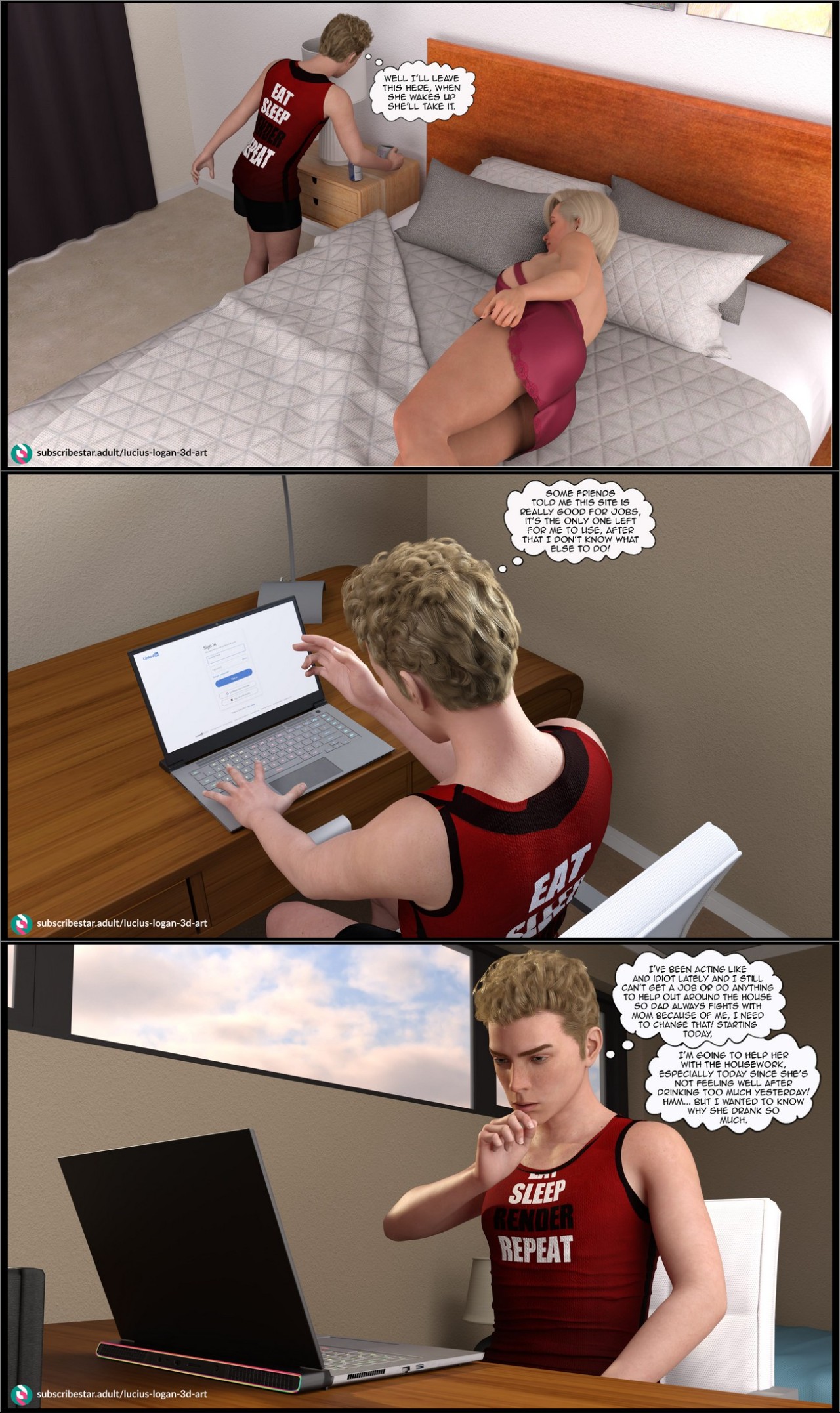 Why Not Me Too? By Lucius Logan Porn Comics english 28