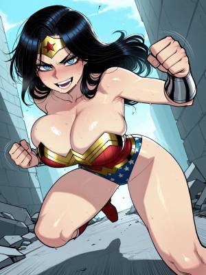 Wonder Woman Brainwashing Porn Comics english 17