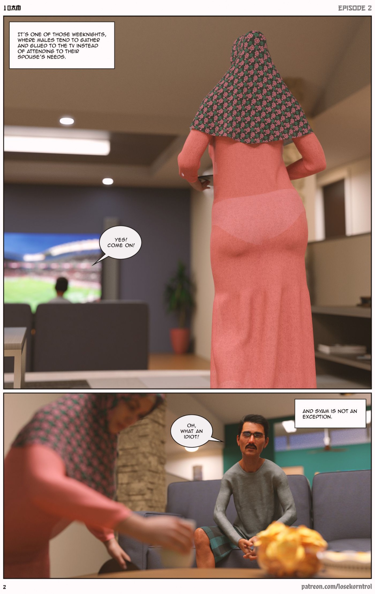 10 AM By LoseKorntrol Part 2 Porn Comics english 02
