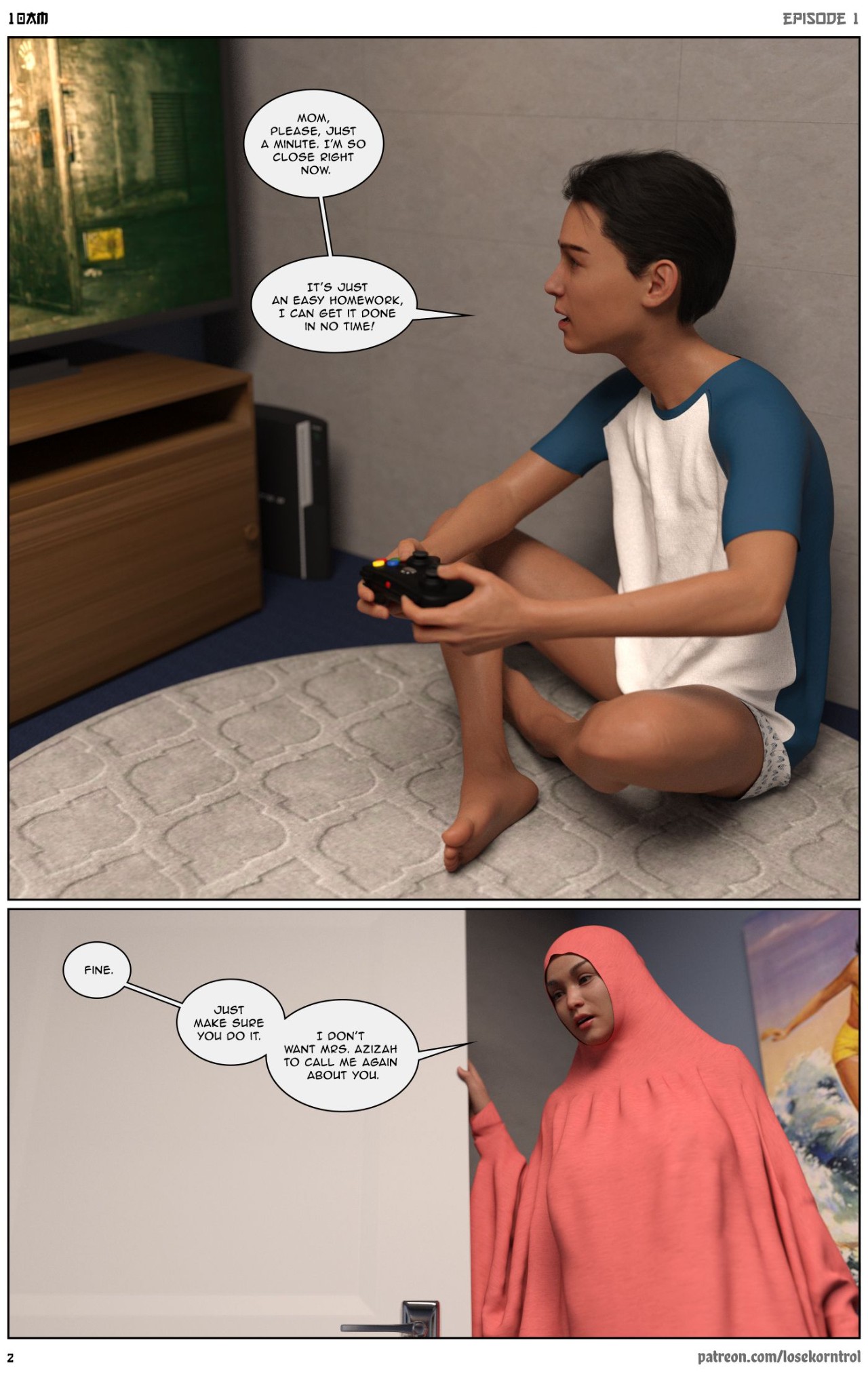 10 AM By LoseKorntrol Porn Comics english 03