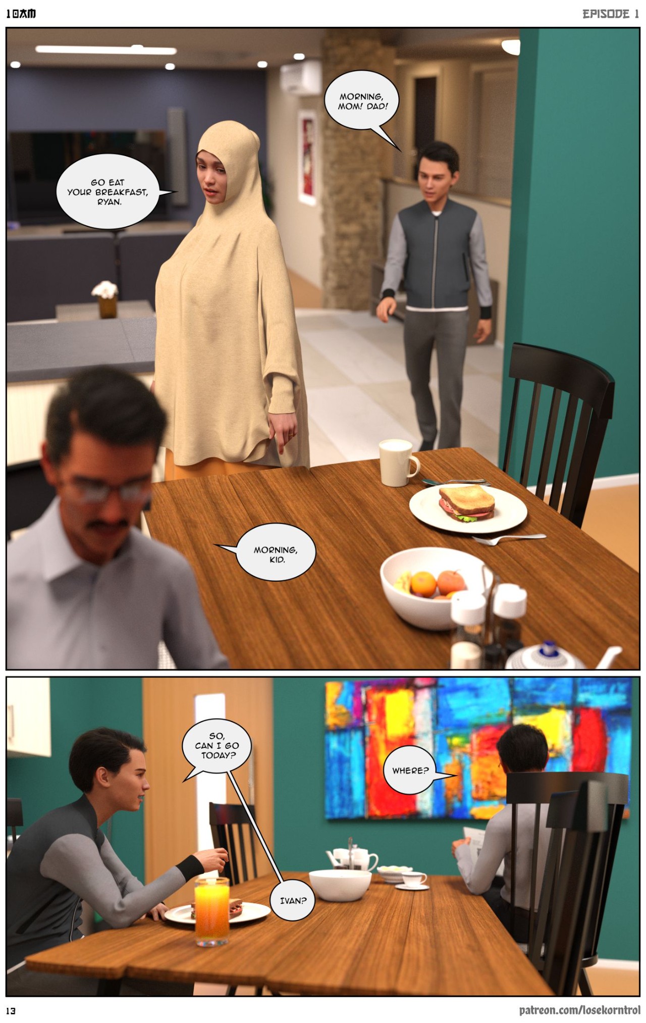 10 AM By LoseKorntrol Porn Comics english 14