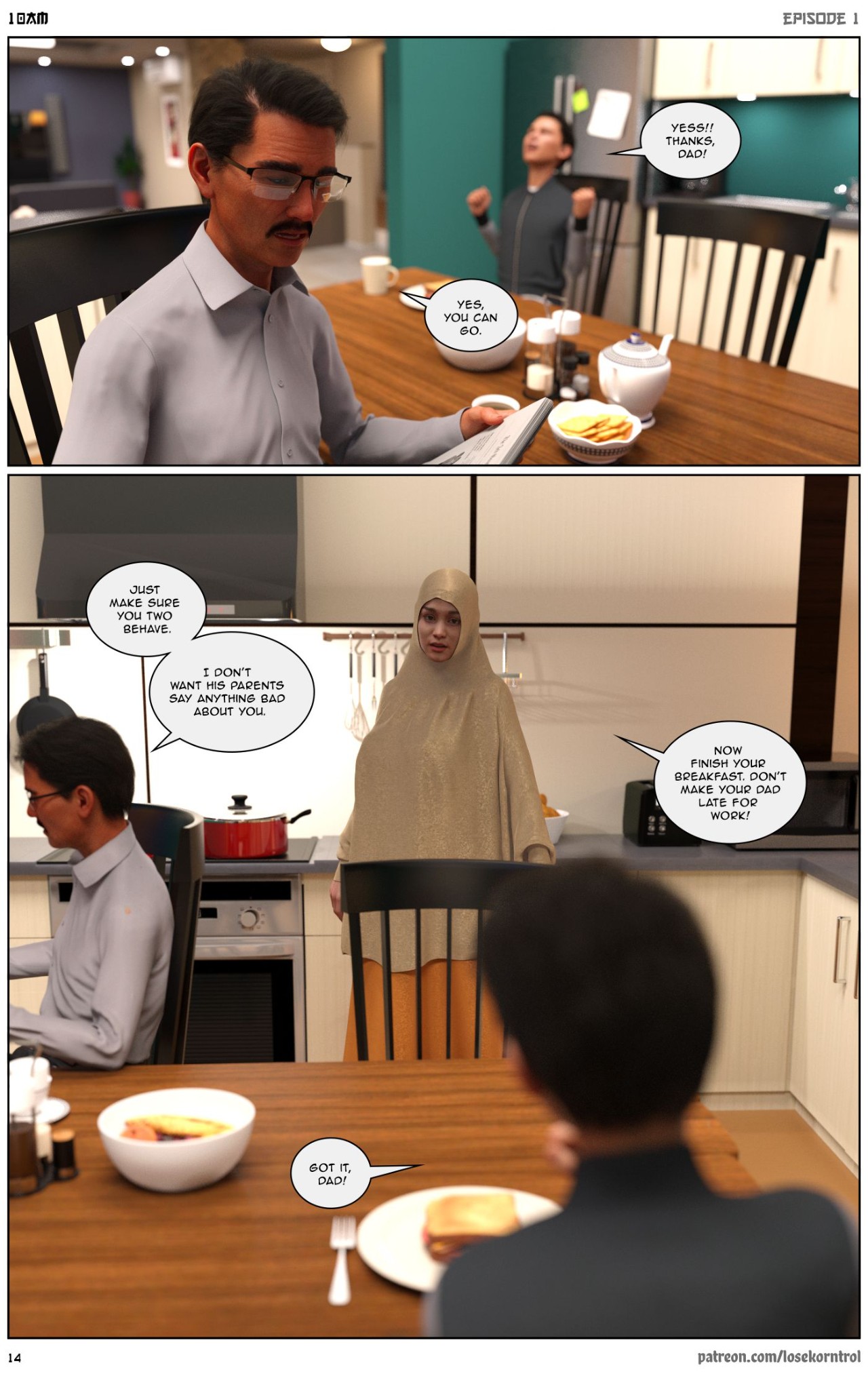10 AM By LoseKorntrol Porn Comics english 15