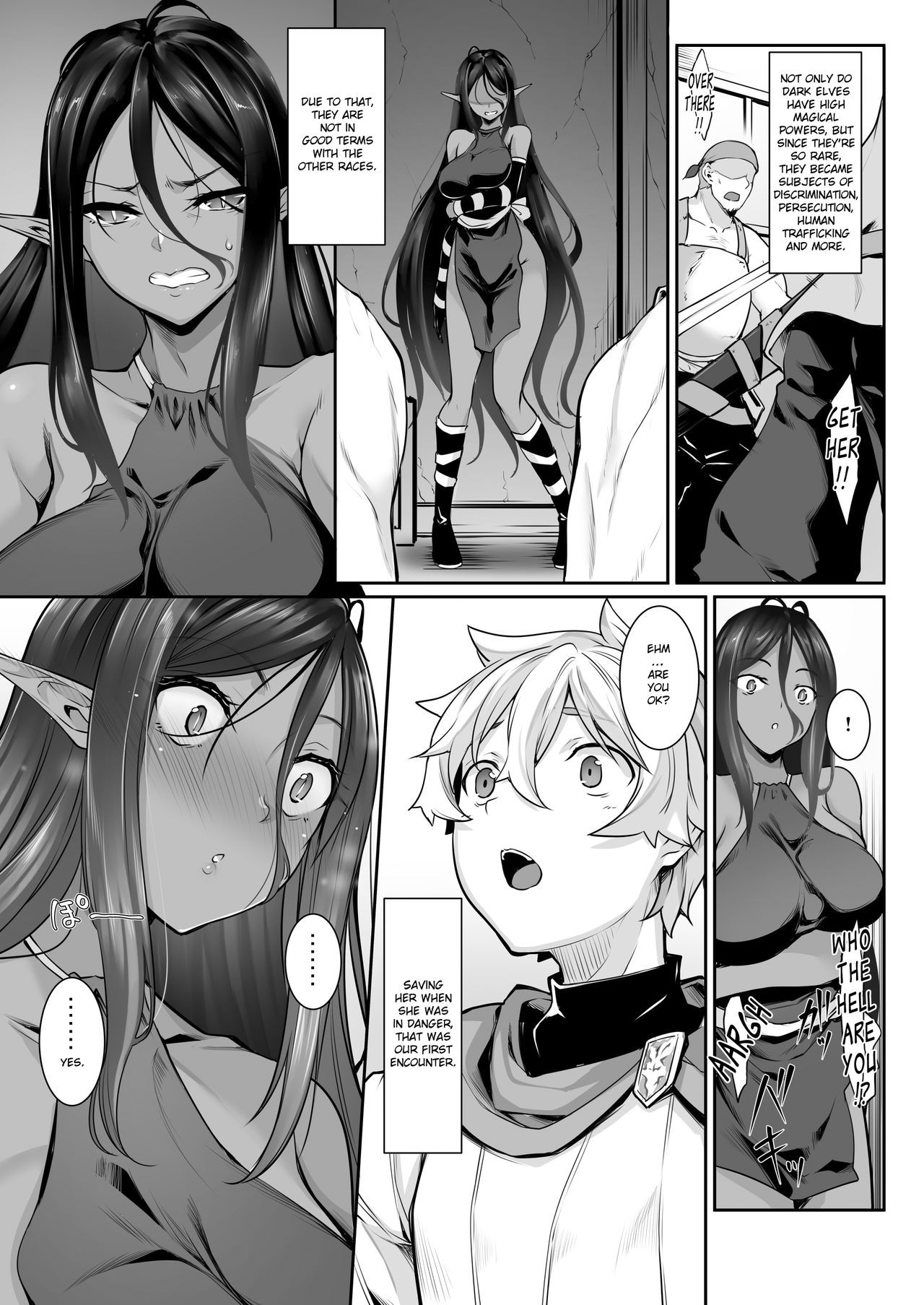 A Slightly Pushy Dark Elf Chased Me From Another World Porn Comics english 10
