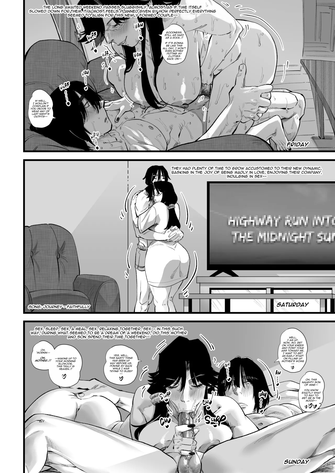 A Strict Mother's Unhindered Desire  Porn Comics english 62
