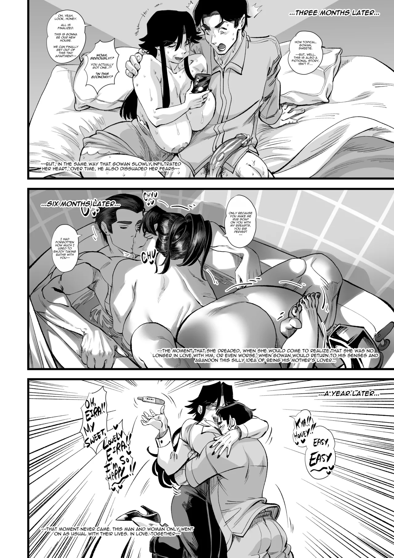 A Strict Mother's Unhindered Desire  Porn Comics english 64