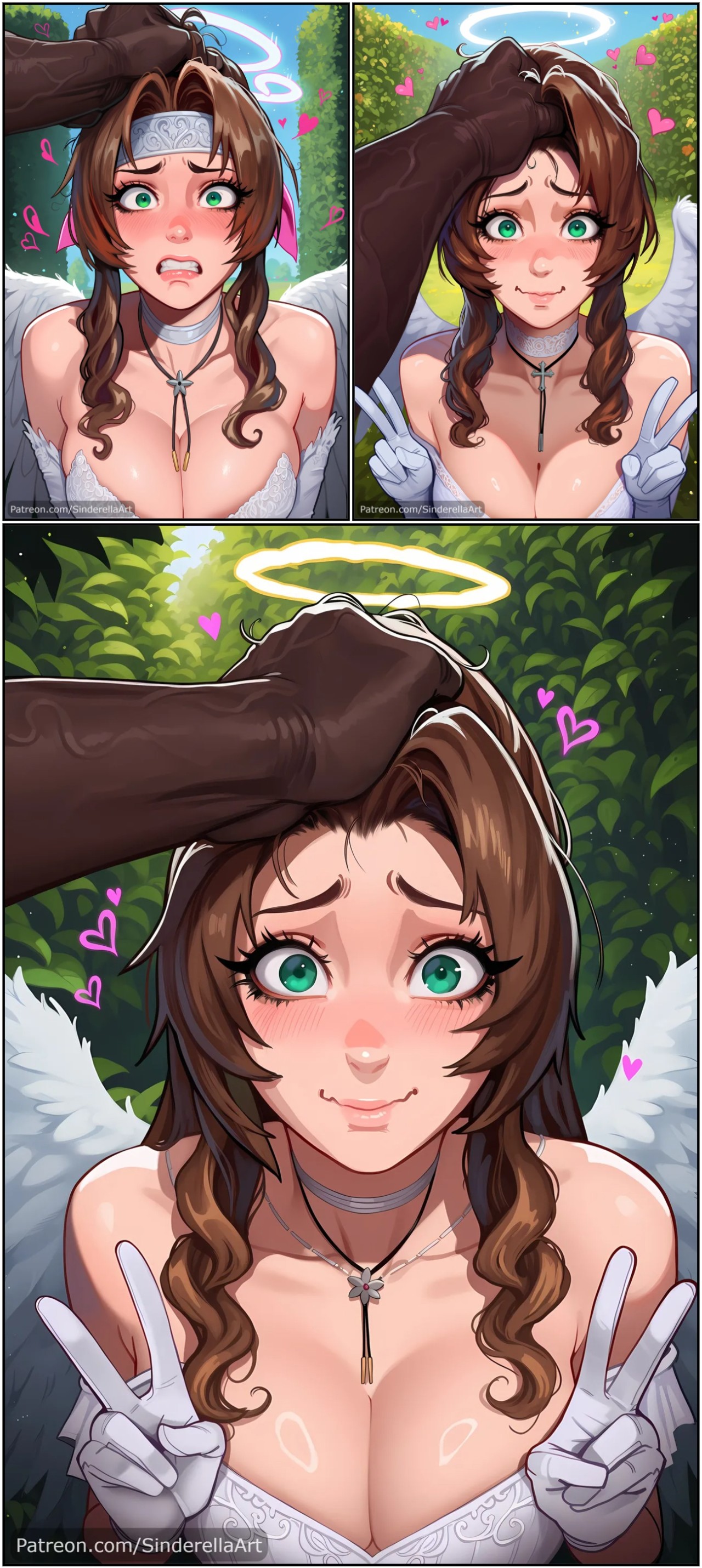 AI Generated: Aerith Gainsborough By SinderellaAI Porn Comics english 06