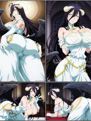 AI Generated: Albedo Porn Comics english 03