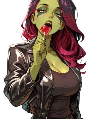 AI Generated: Gamora Porn Comics english 02