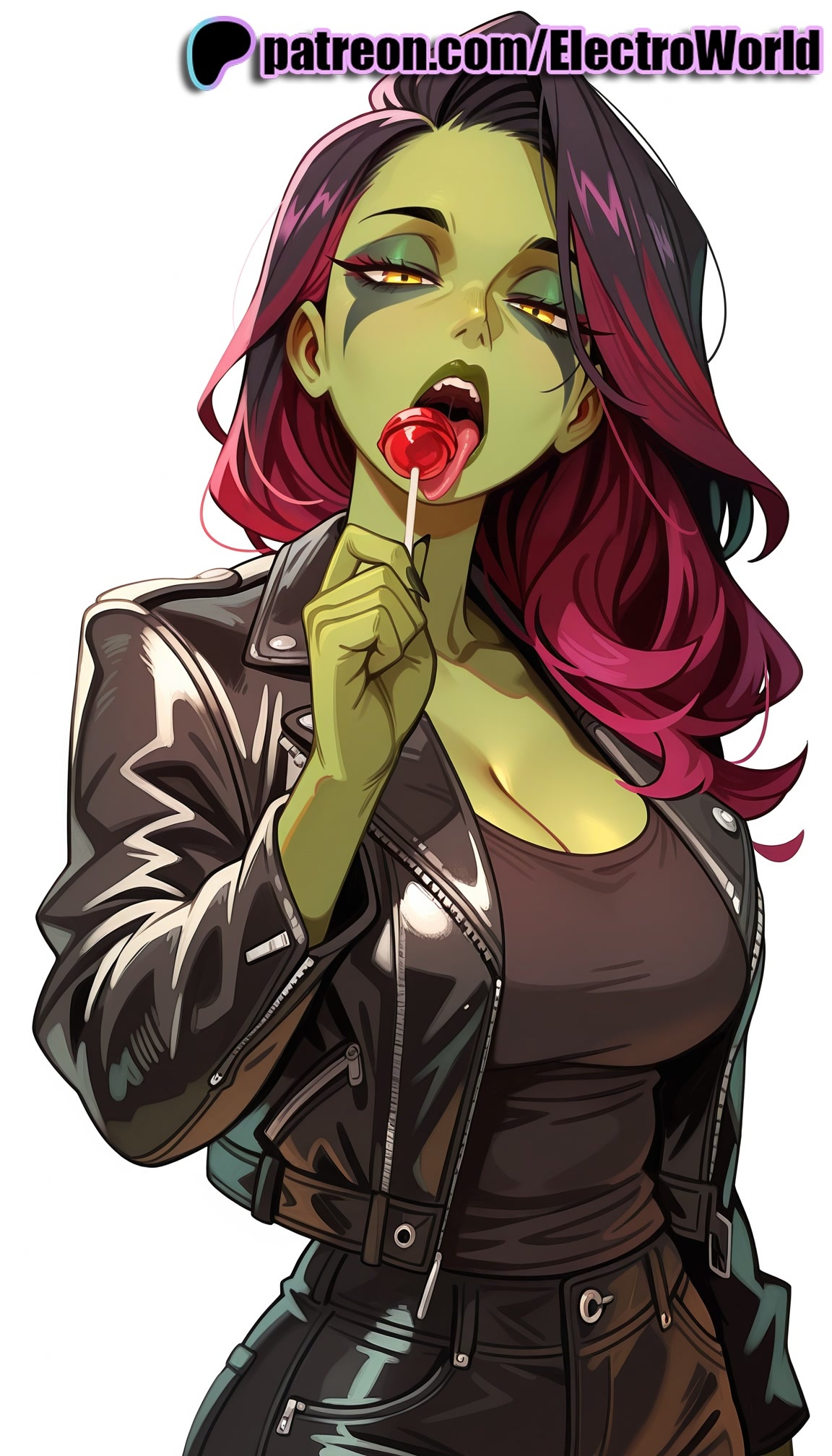 AI Generated: Gamora Porn Comics english 02