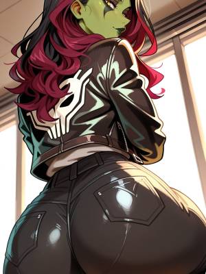 AI Generated: Gamora Porn Comics english 04