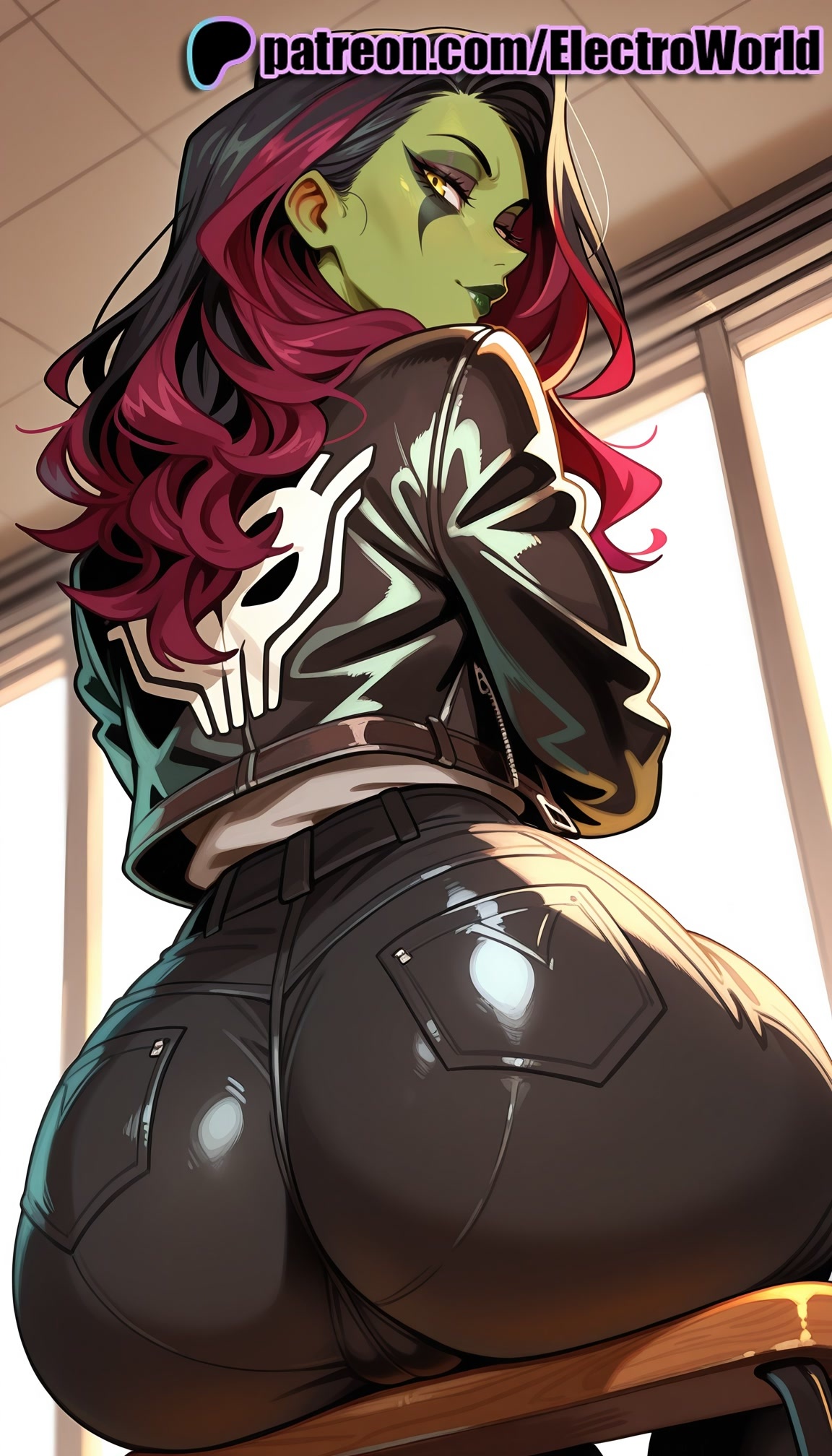 AI Generated: Gamora Porn Comics english 04