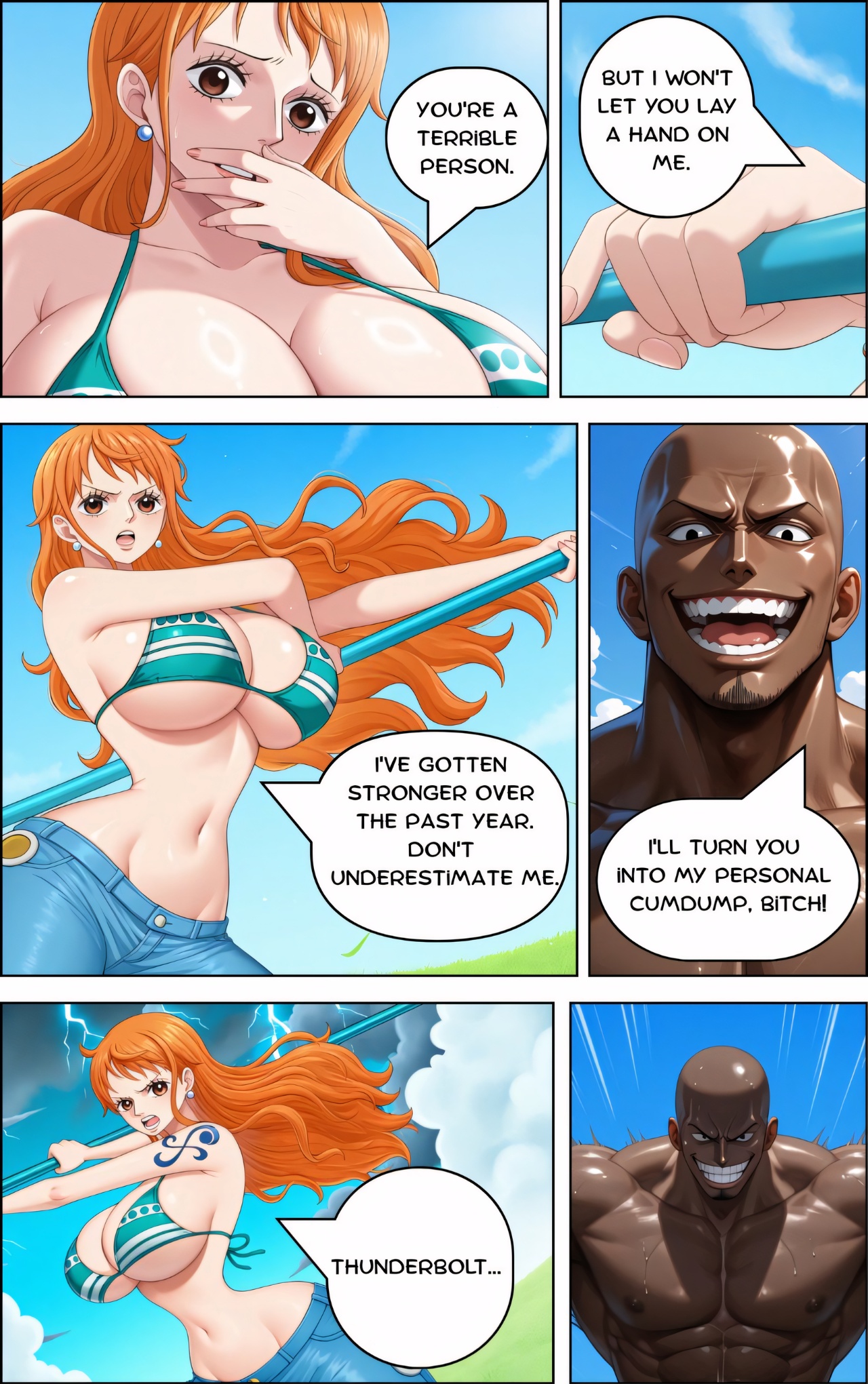 AI generated: Goonpiece Porn Comics english 06