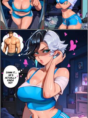 AI Generated: Luna Snow Porn Comics english 02