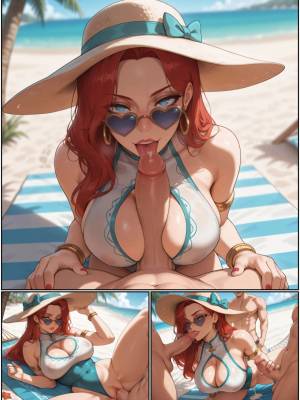 AI Generated: Miss Fortune Porn Comics english 15
