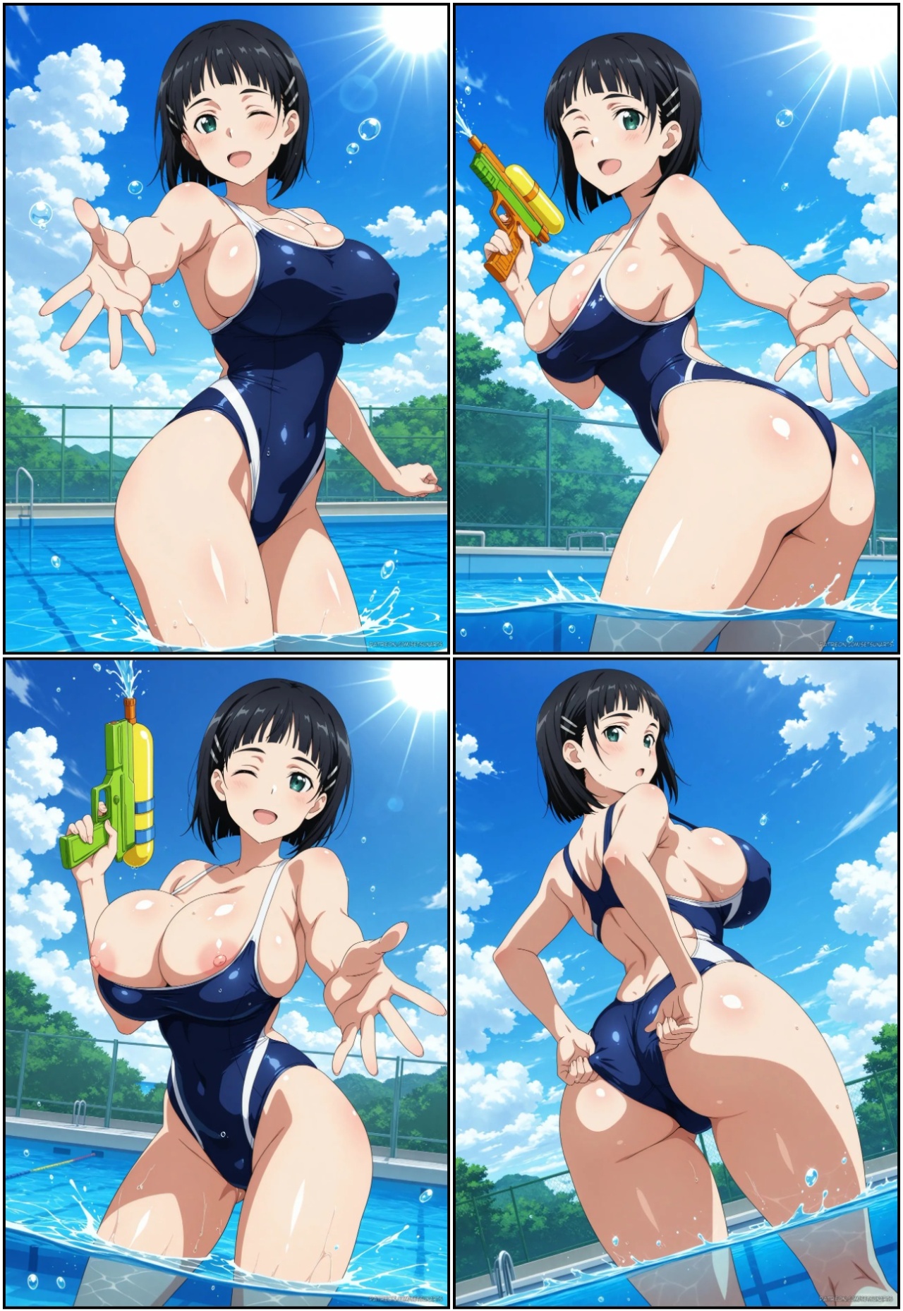 AI Generated: Suguha Kirigaya Porn Comics english 02