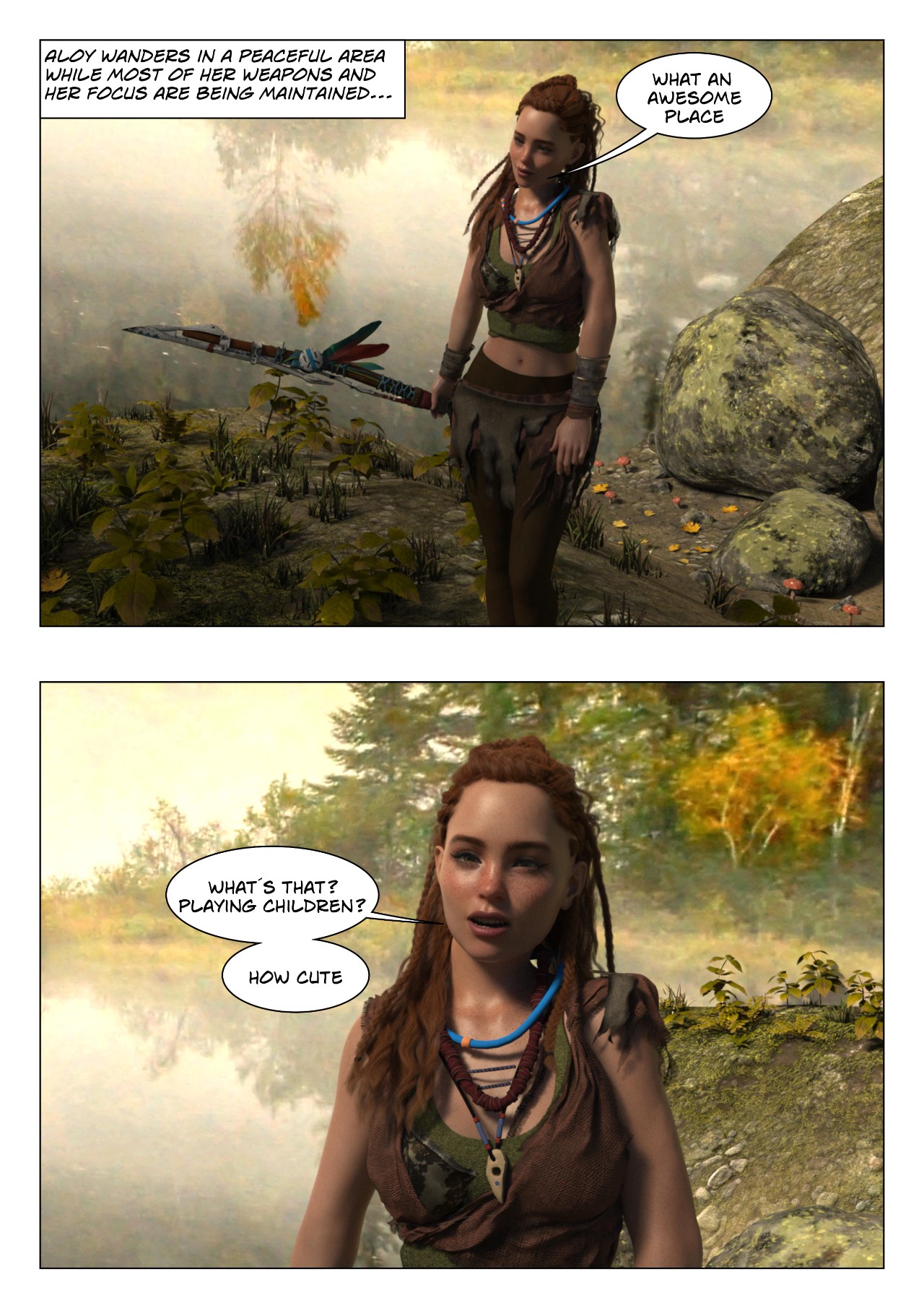 Aloy's Hunt By NorthStar Porn Comics english 02