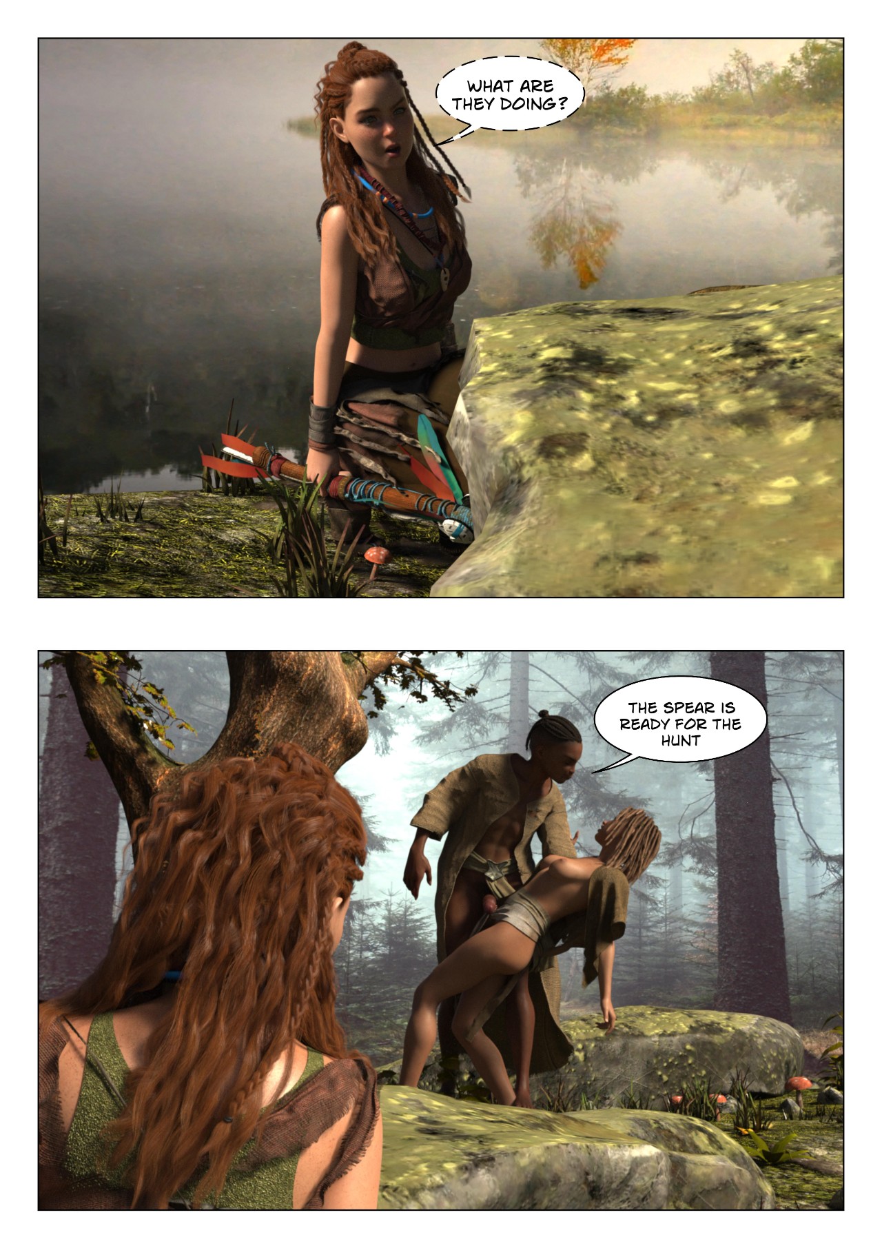 Aloy's Hunt By NorthStar Porn Comics english 05