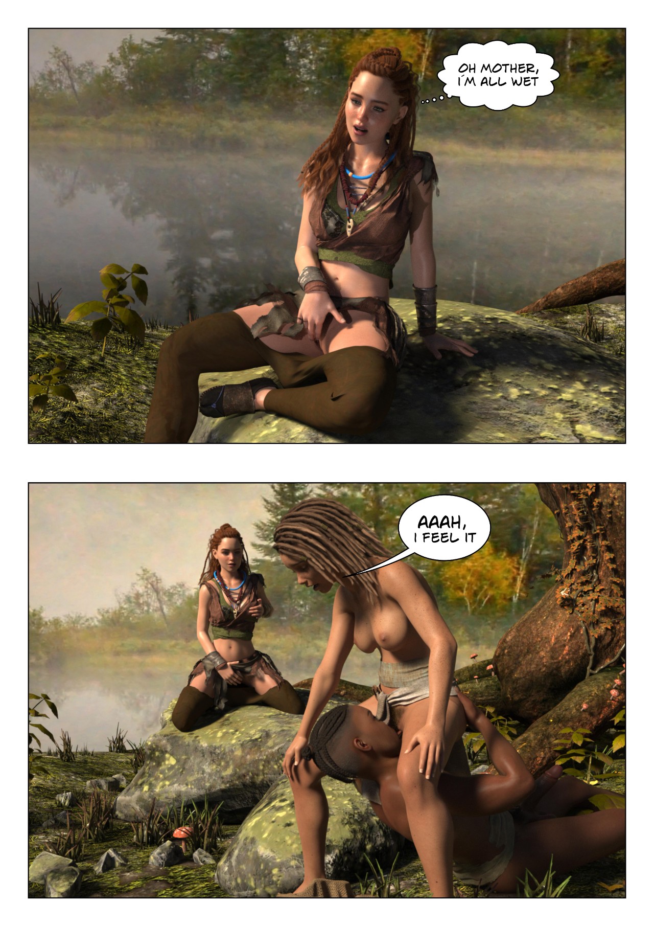 Aloy's Hunt By NorthStar Porn Comics english 09