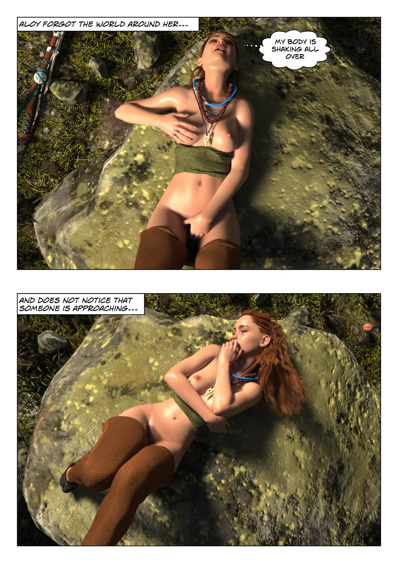 Aloy's Hunt By NorthStar Porn Comics english 14