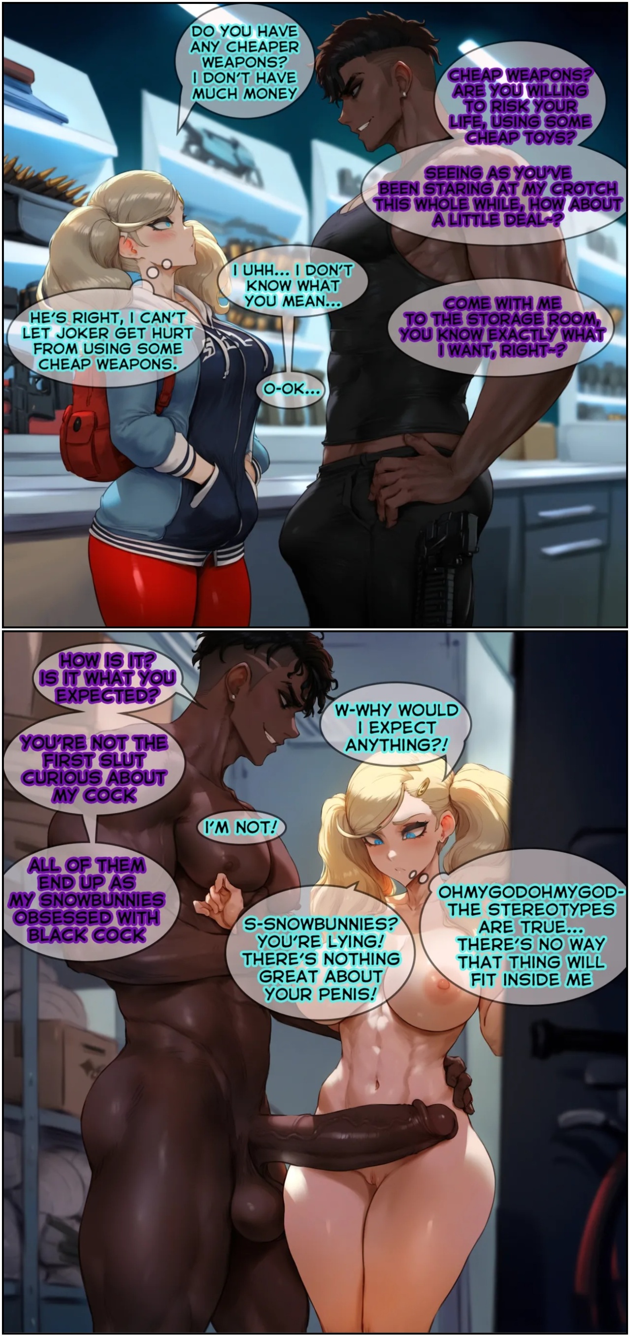 Anne Takamaki By Potions Porn Comics english 02