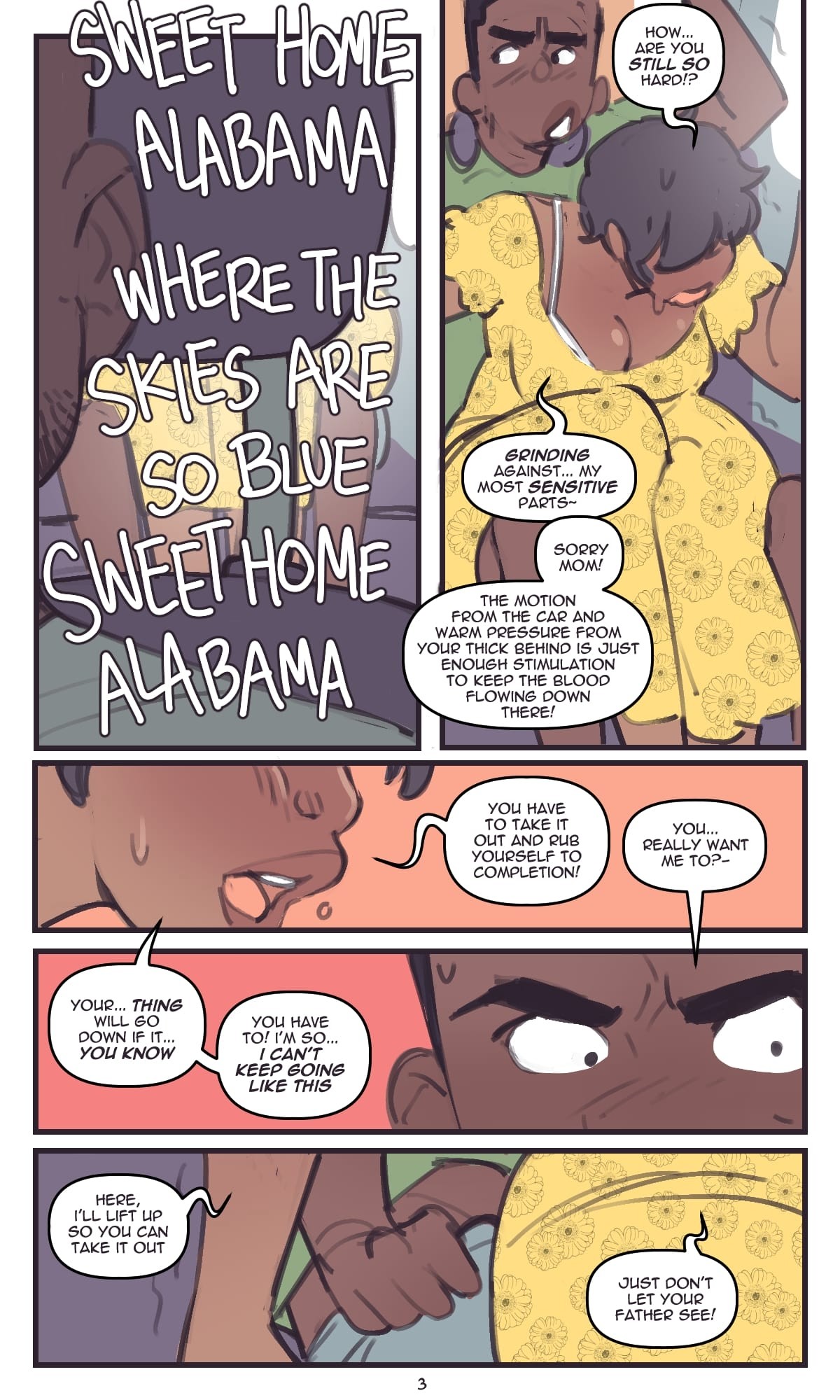 Backseat Rider Porn Comics english 03