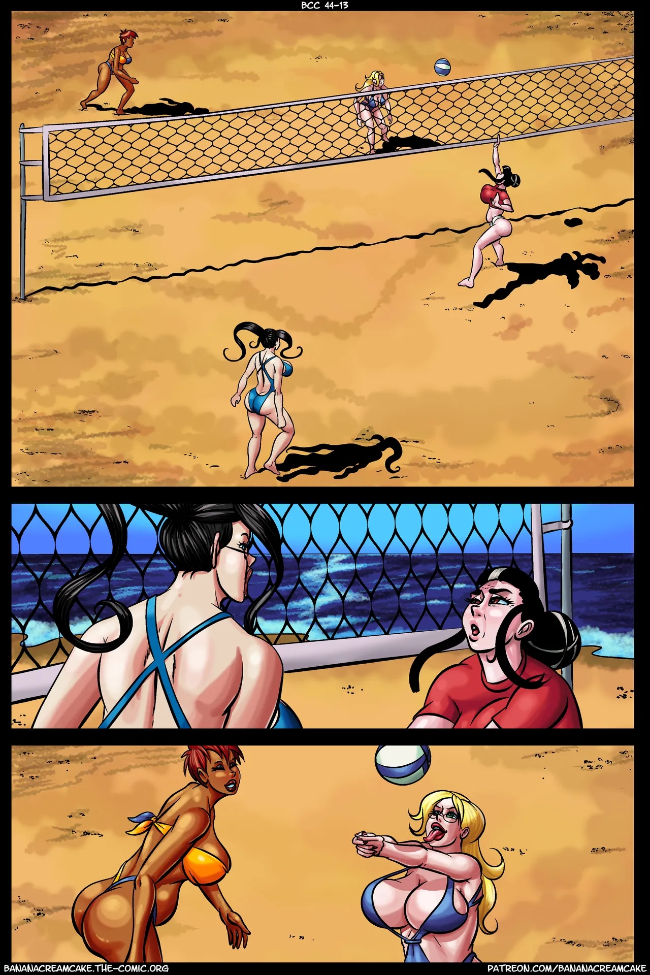 Banana Cream Cake Part 44: Life's a Beach Porn Comics english 14