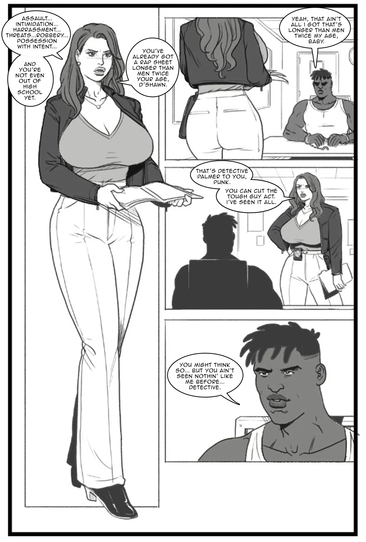 Bang My Bully: Fuck The Police Porn Comics english 03