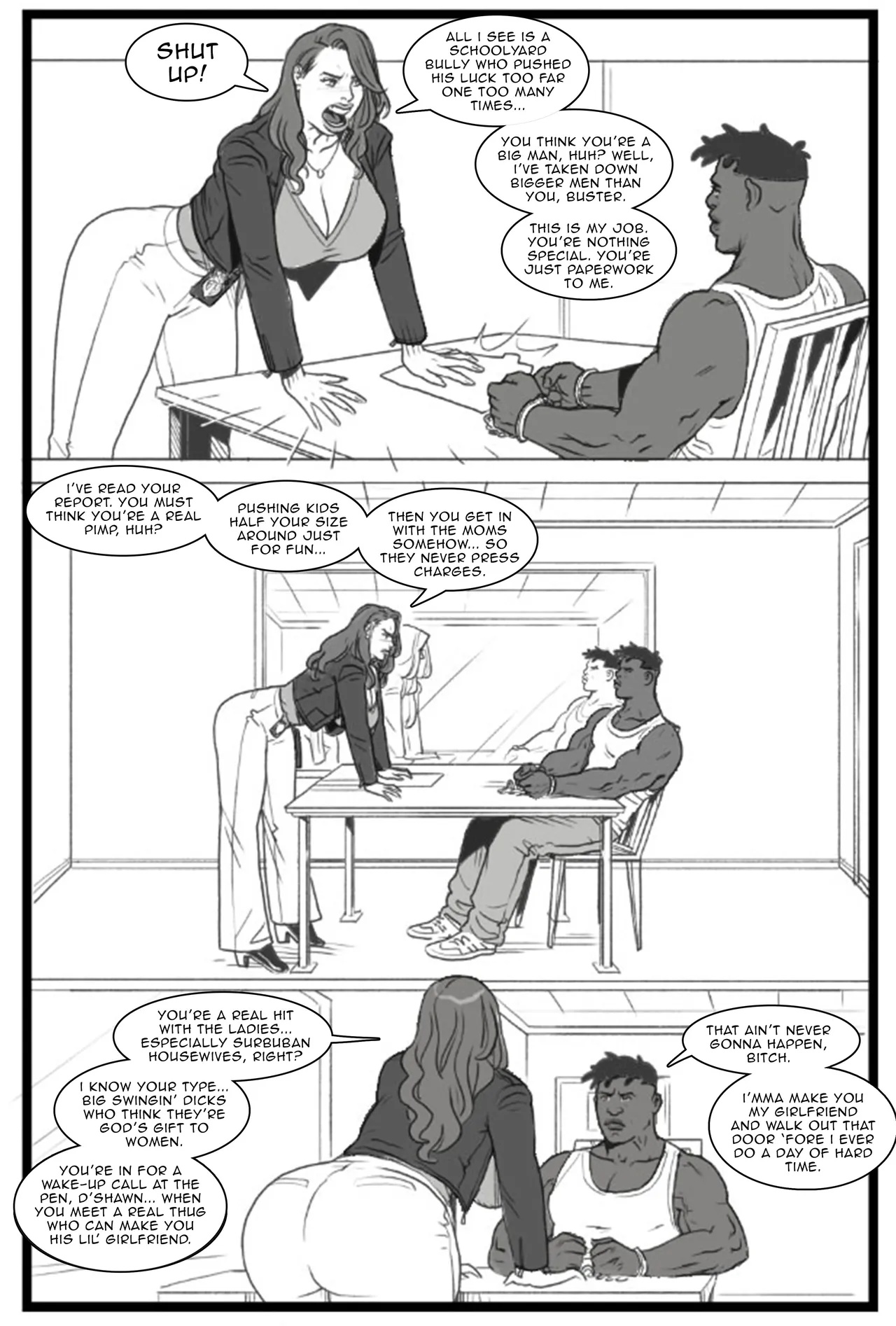 Bang My Bully: Fuck The Police Porn Comics english 04