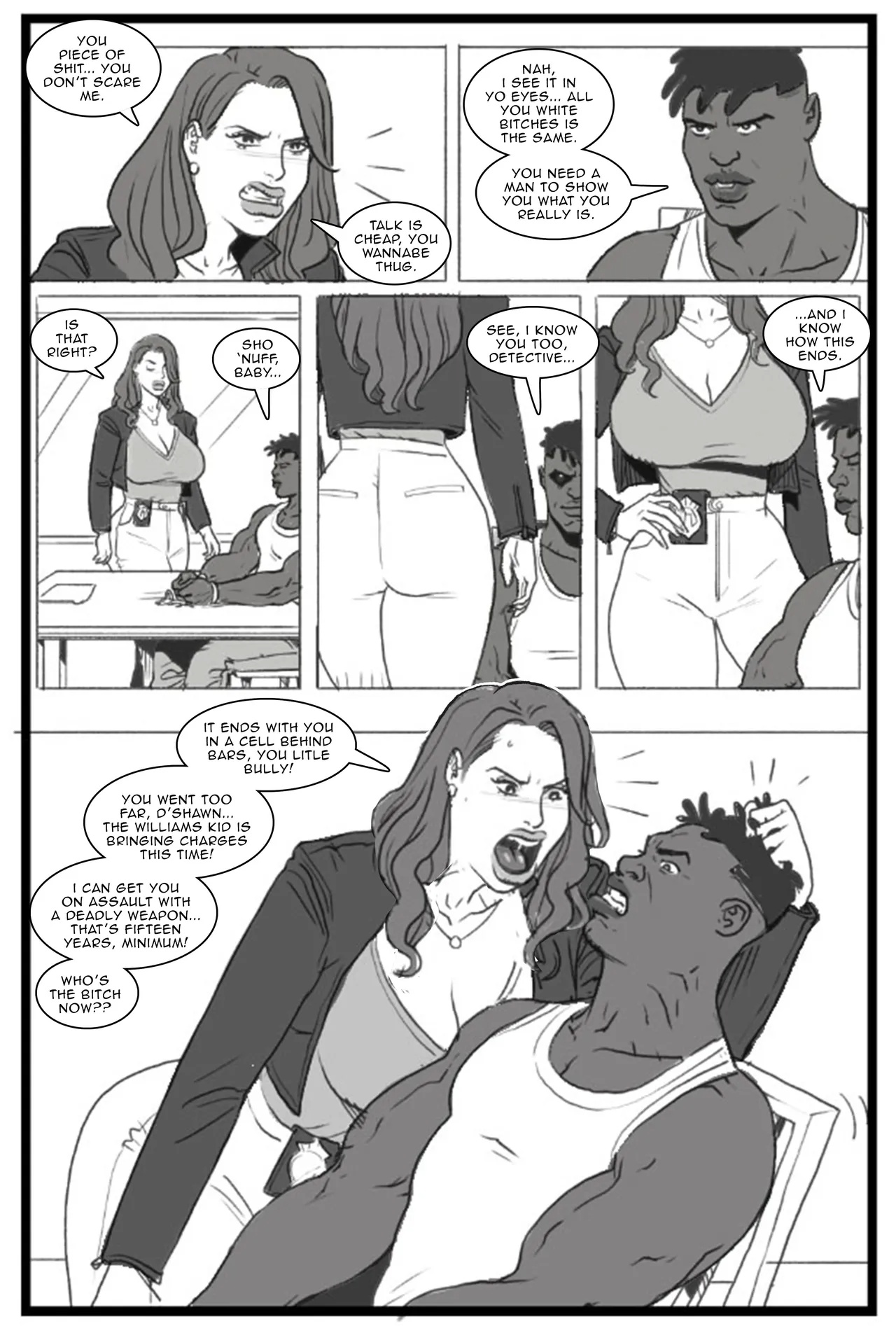 Bang My Bully: Fuck The Police Porn Comics english 05