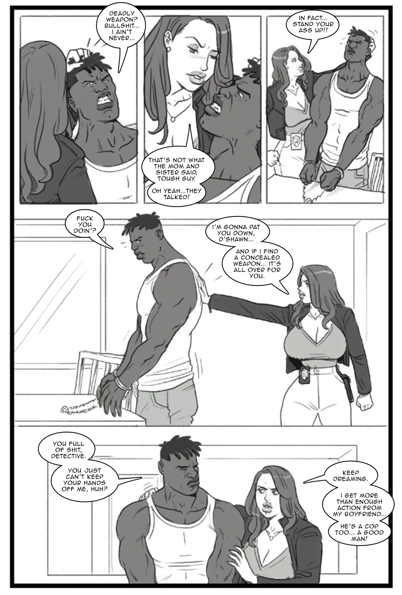 Bang My Bully: Fuck The Police Porn Comics english 06