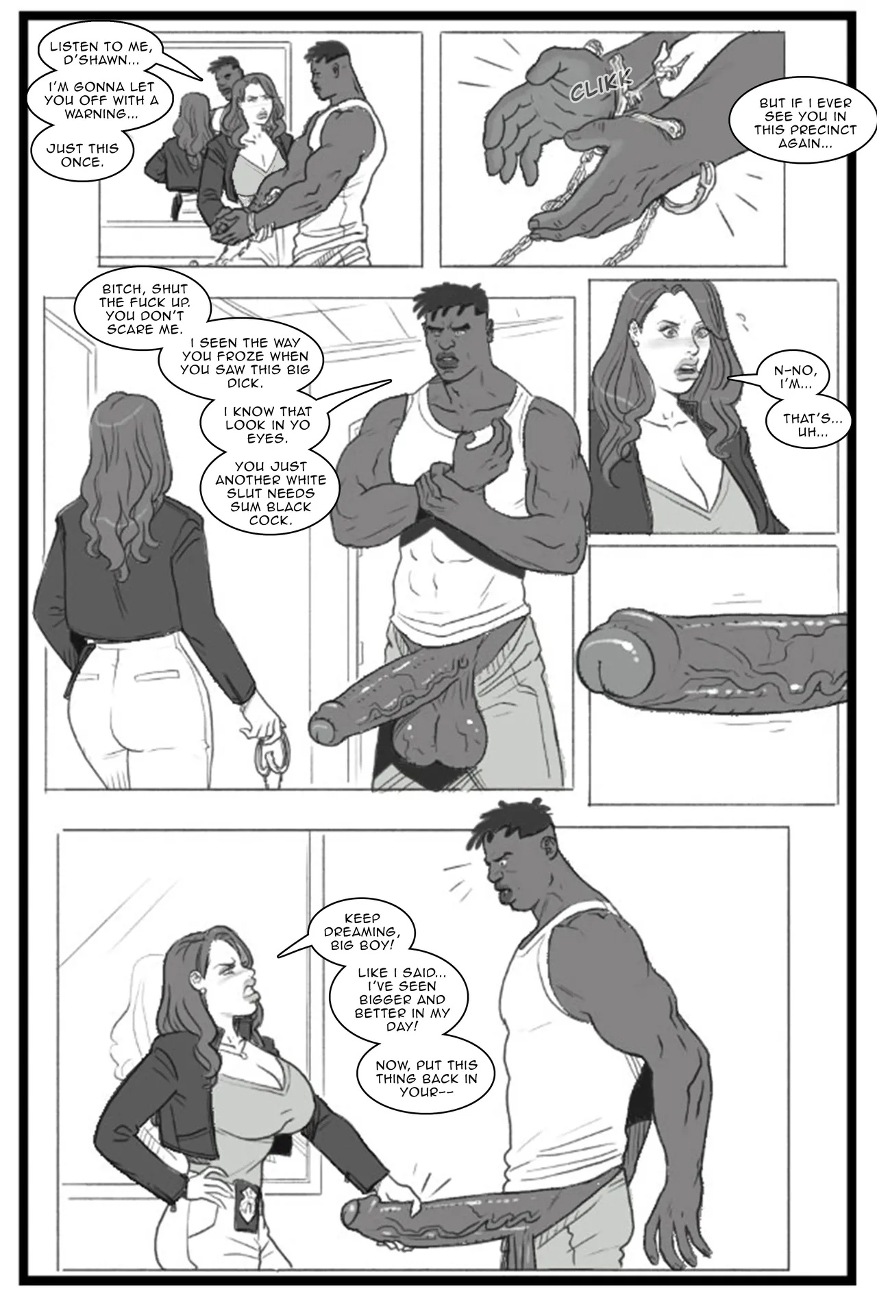 Bang My Bully: Fuck The Police Porn Comics english 10