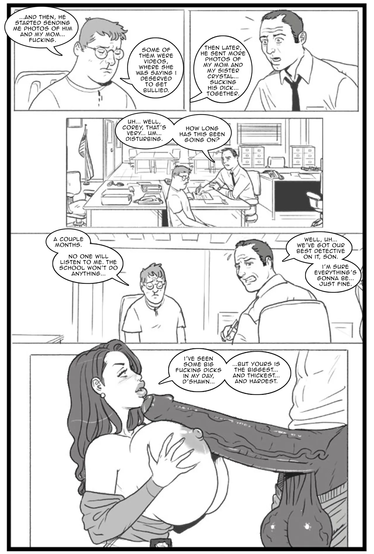 Bang My Bully: Fuck The Police Porn Comics english 15