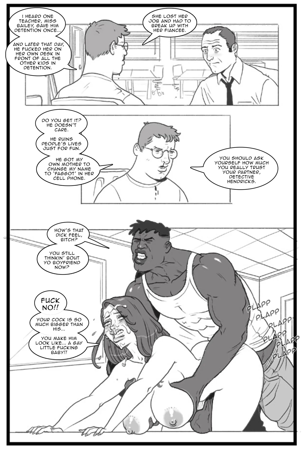 Bang My Bully: Fuck The Police Porn Comics english 28