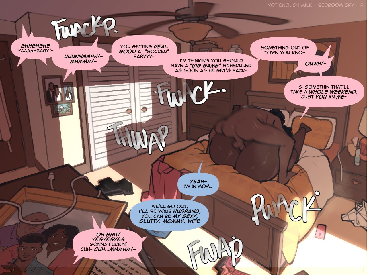 Bedroom Spy Porn Comics english 09