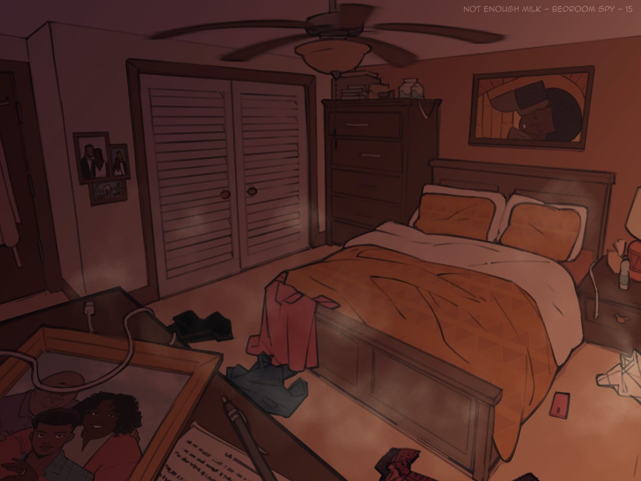 Bedroom Spy Porn Comics english 15