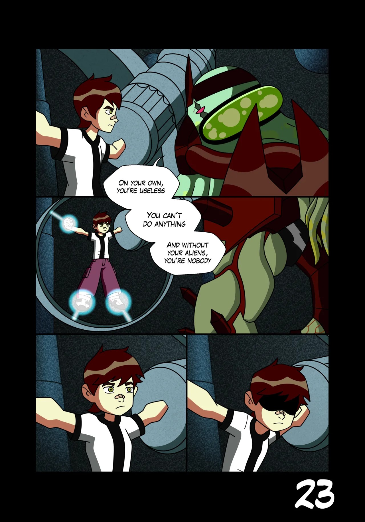 Ben 10: Chaquetrix Part 22 Porn Comics english 24