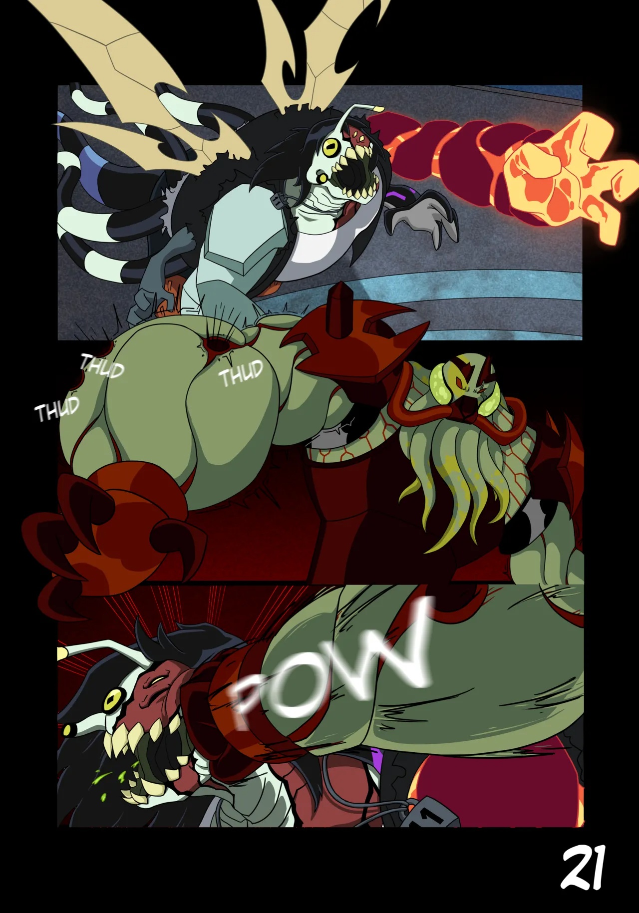 Ben 10: Chaquetrix Part 23 Porn Comics english 22