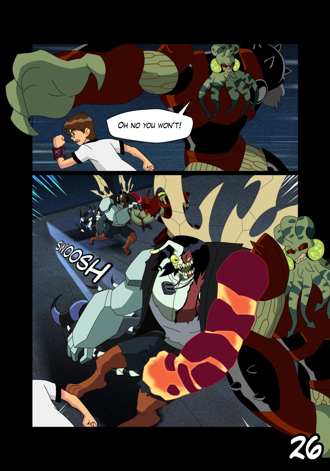 Ben 10: Chaquetrix Part 23 Porn Comics english 27