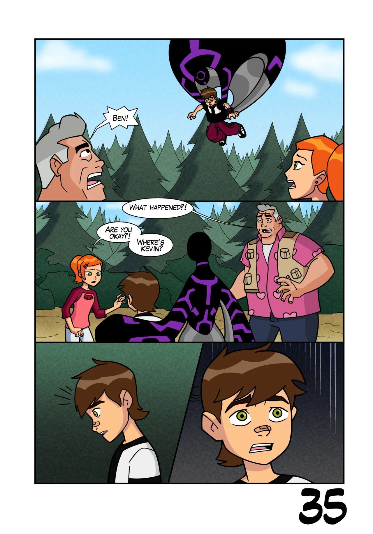 Ben 10: Chaquetrix Part 23 Porn Comics english 36
