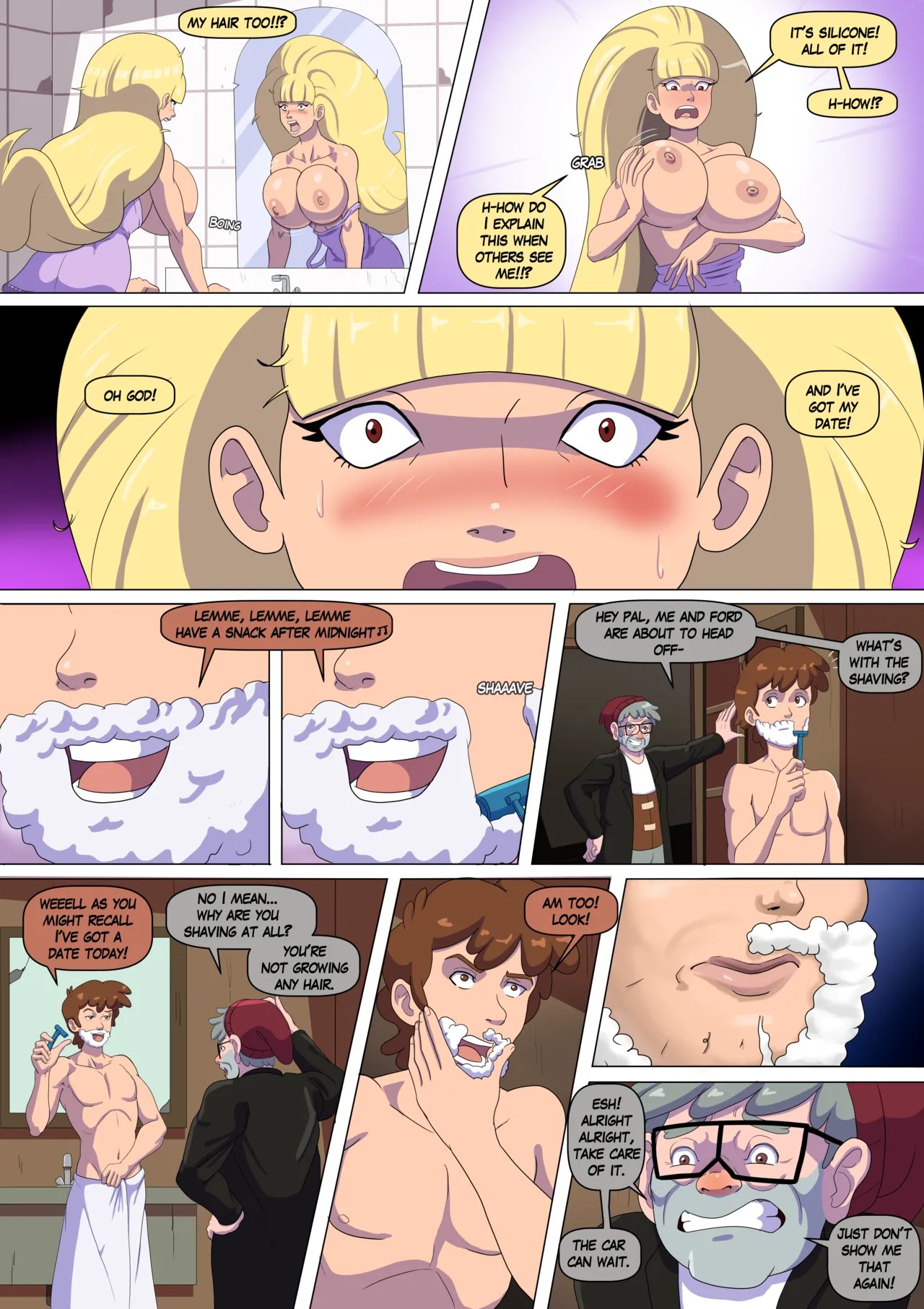 Bimbo Falls By Annon-Mlp Porn Comics english 10
