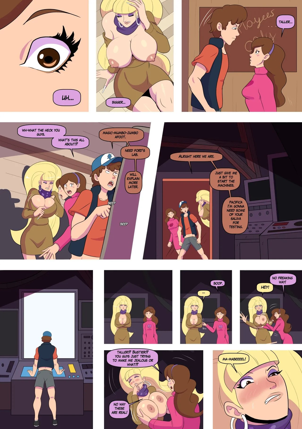 Bimbo Falls By Annon-Mlp Porn Comics english 22