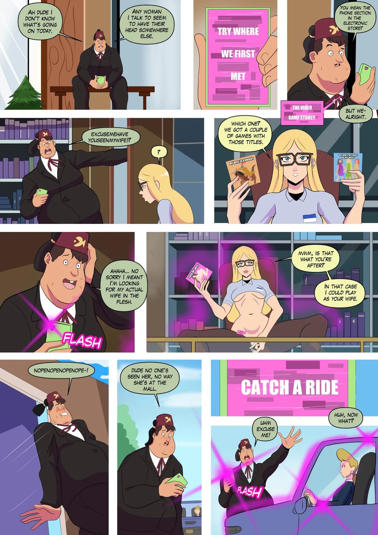 Bimbo Falls By Annon-Mlp Porn Comics english 37